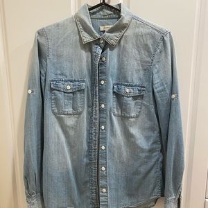 J. Crew chambray shirt